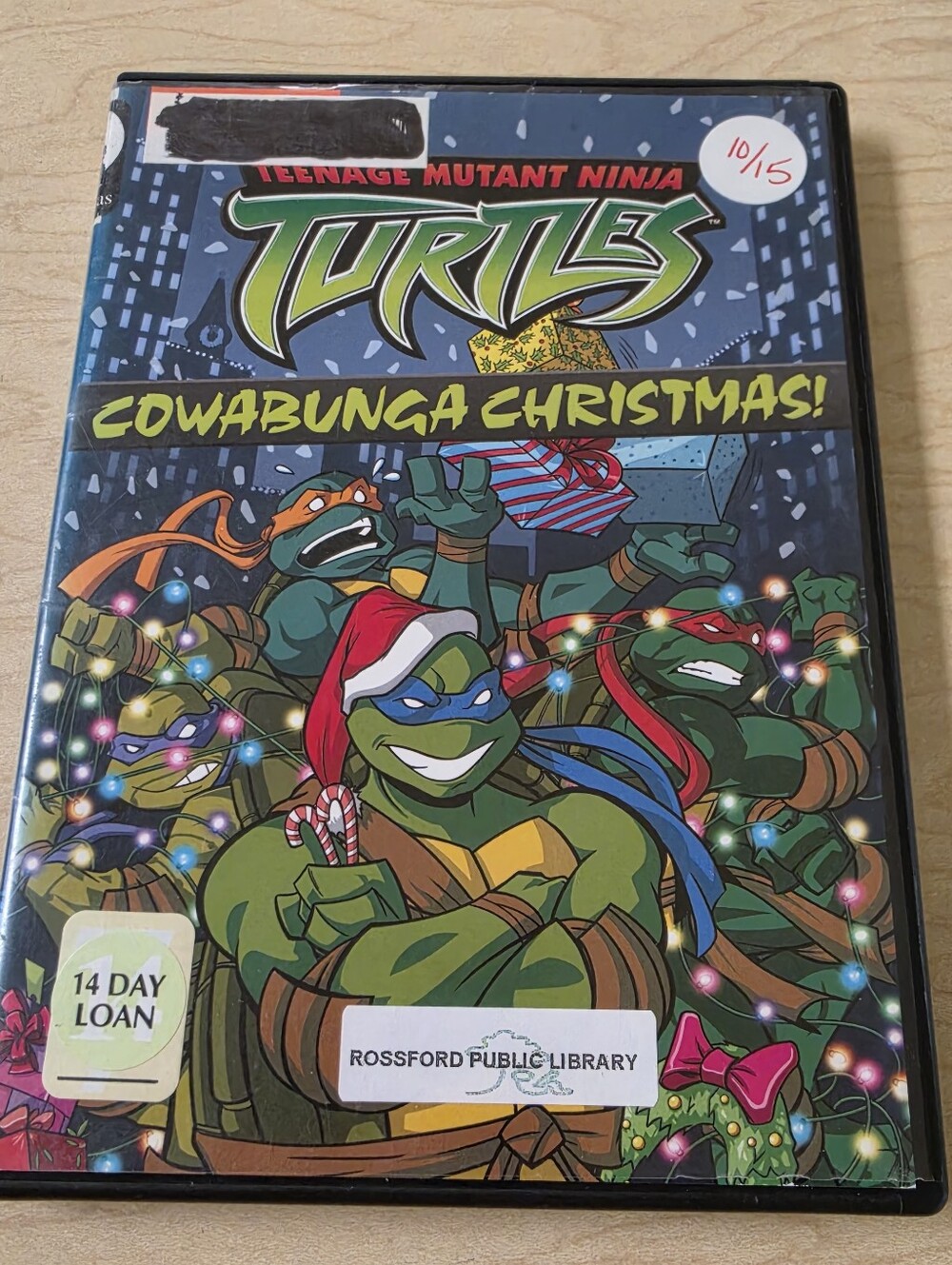 Teenage Mutant Ninja Turtles: Cowabunga Christmas DVD 2003 TMNT Nickelodeon